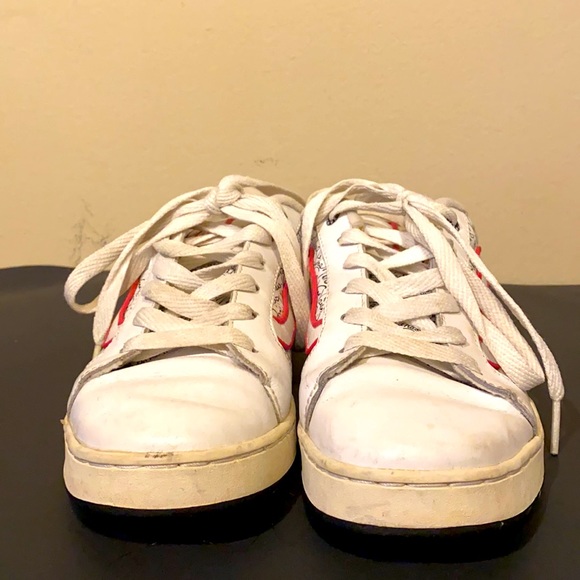 Women's Vans Lace Up Sneakers Doodle scribble 8.5 - Picture 2 of 11